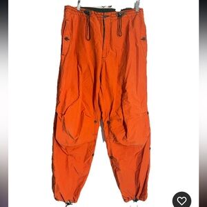 Abercrombie & Fitch Cargo Pants Military Paratrooper Gorp Skater Baggy Vtg Y2K S